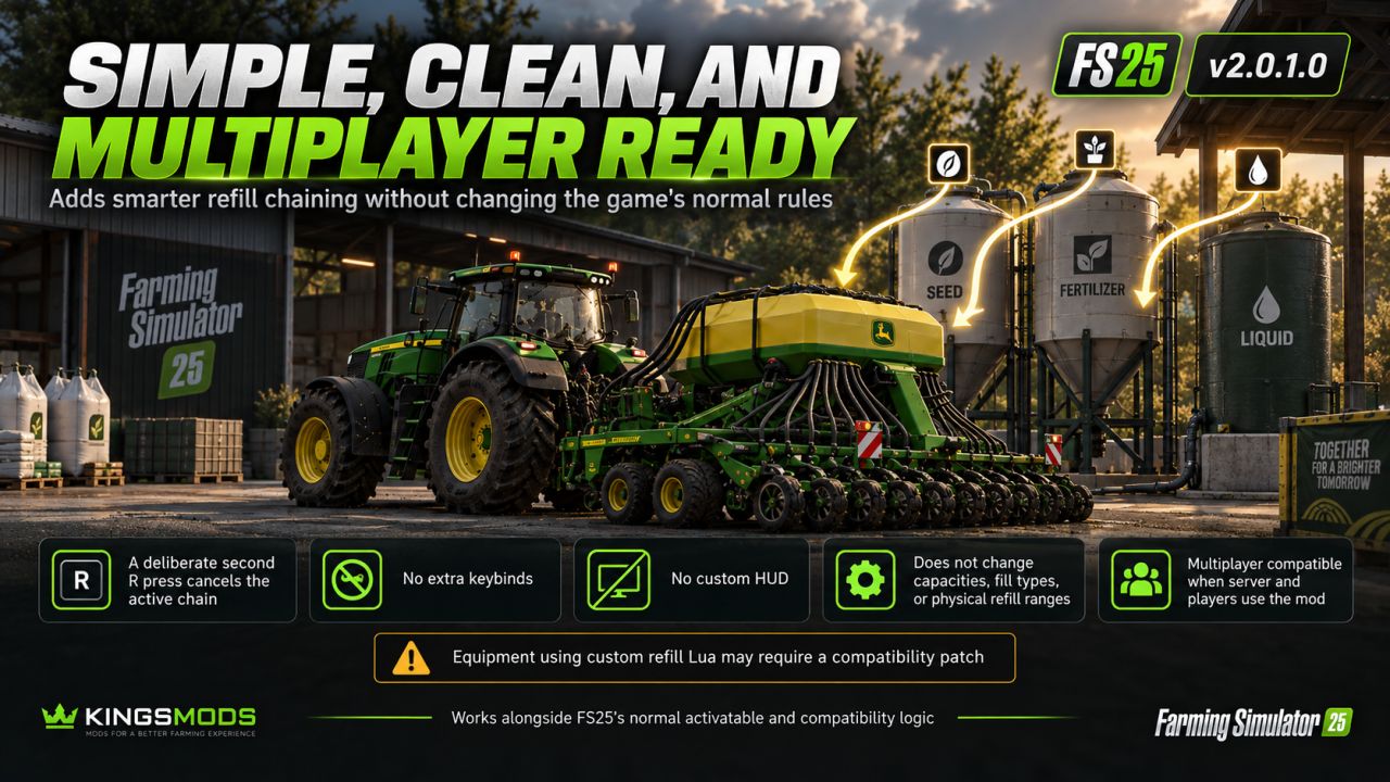 Universal Seeder Auto Refill V2.0.1
