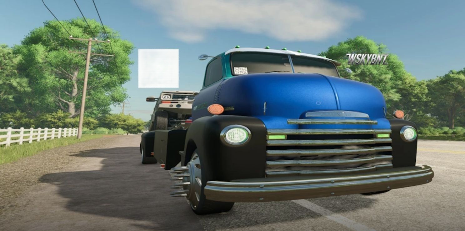 WSKYBNT 1948 COE RAMP TRUCK v1.0