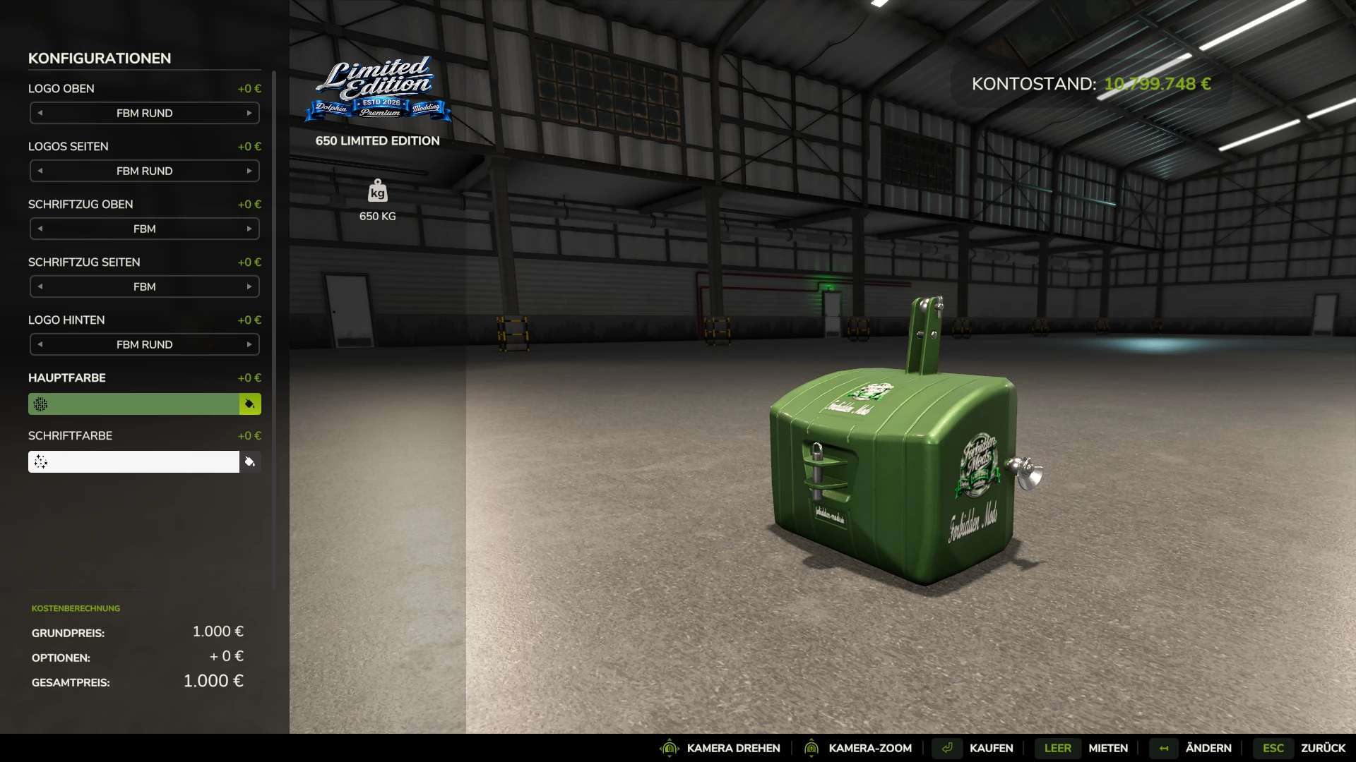 Weights Pack Limited Edition v1.0