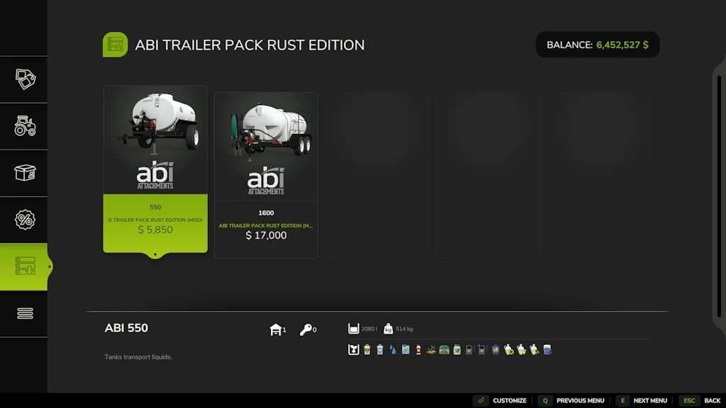 ABI Trailer Pack Rust Edition v1.2