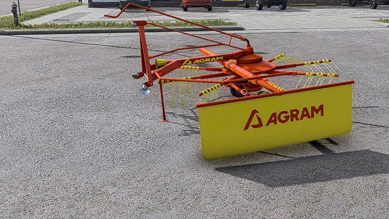 Agram Mounted Single-Rotor Windrower V1.1