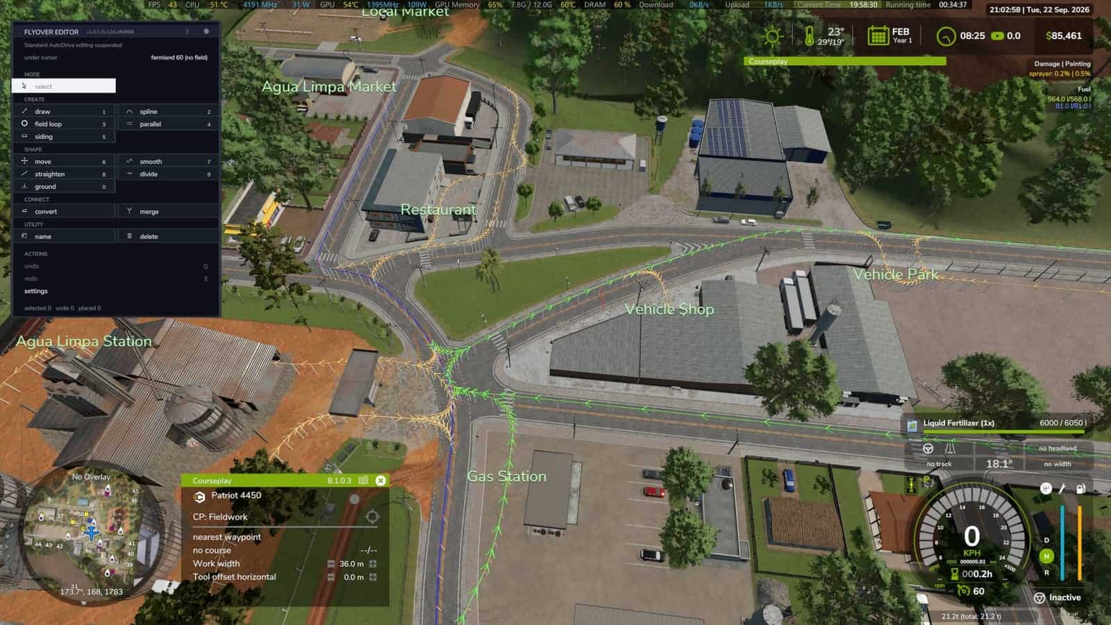 AutoDrive Fazenda Agua Limpa V1.0.0.0