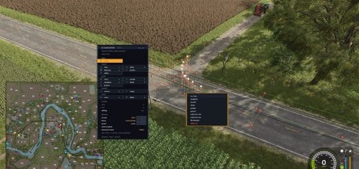 AutoDrive top-down flyover editor V1.0.0.0