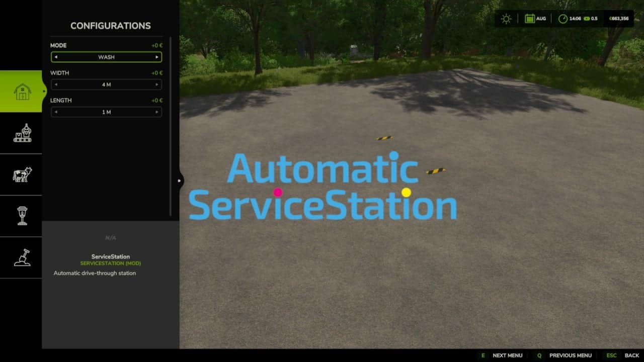 Automatic Service Station V1.0.0.0