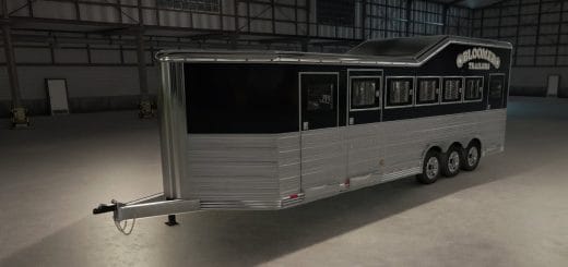 Bloomers 5 Horse Bumper Pull Trailer V2.1