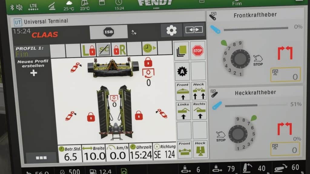 Claas Disco isoBUS Screen (Prefab) V1.0