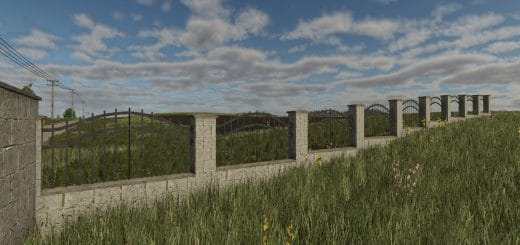 Concrete Tile Fence (Prefab*) V1.0.0.0