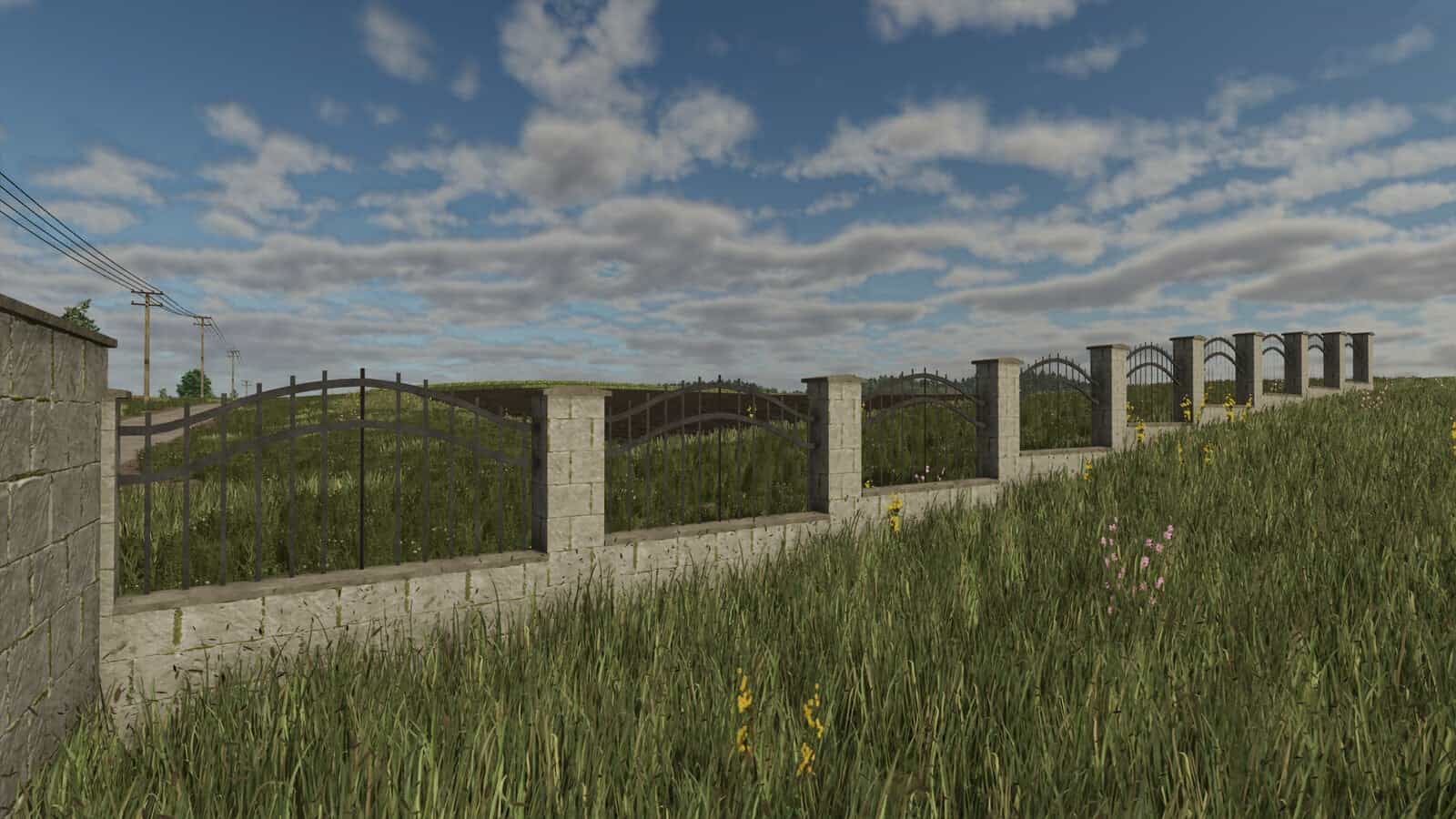 Concrete Tile Fence (Prefab*) V1.0.0.0
