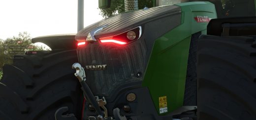 Daytime running lights for the Fendt S4 (Prefab) V1.0.0.0