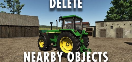 Delete nearby objects V1.0.0.0