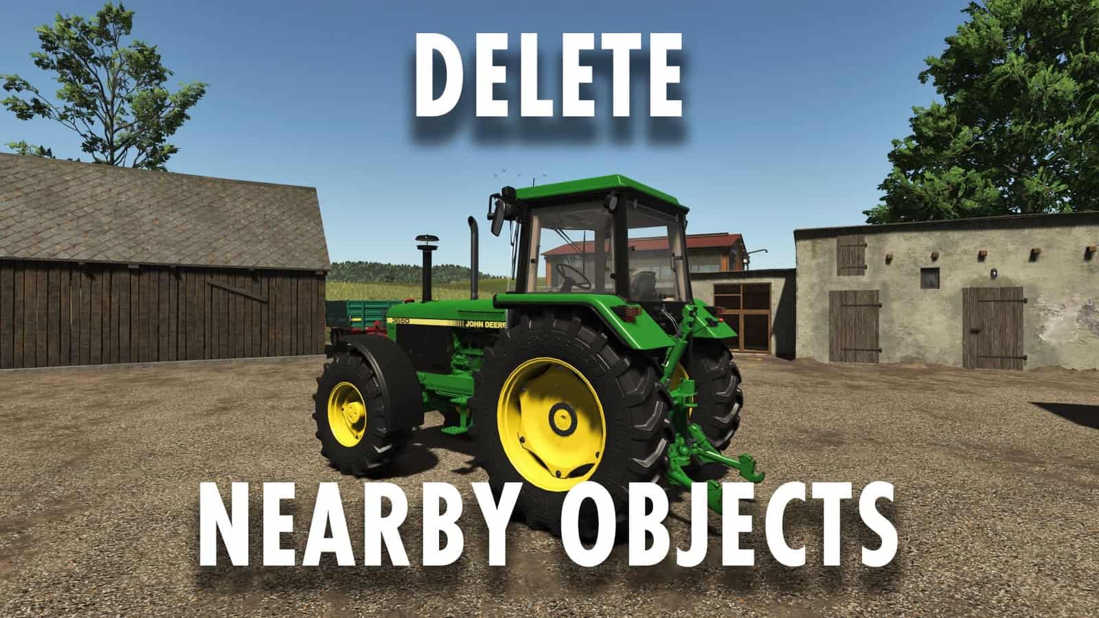 Delete nearby objects V1.0.0.0