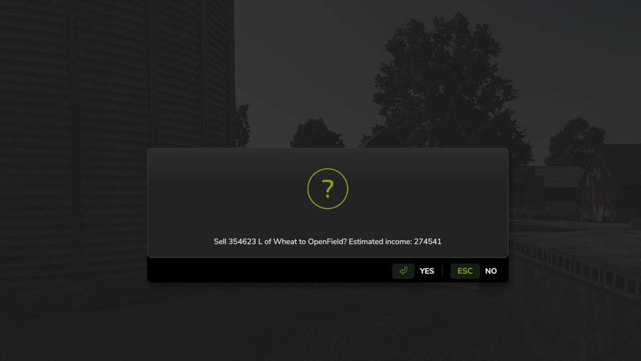Direct Silo Sell V1.0.0.0