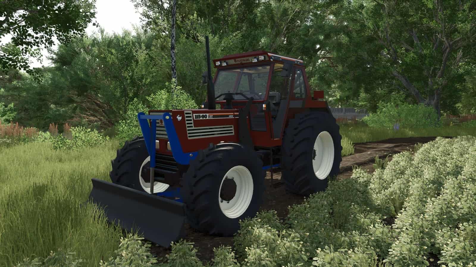 Fiatagri 140-90 with front blade V1.0.0.0
