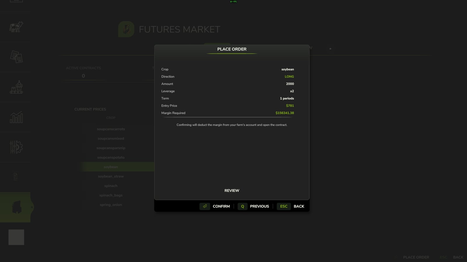 Futures Market V1.0