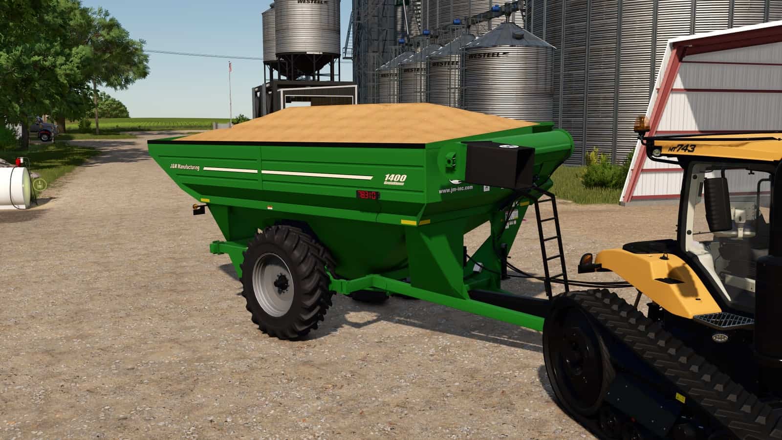 Grain Cart Weight Display Script V1.0