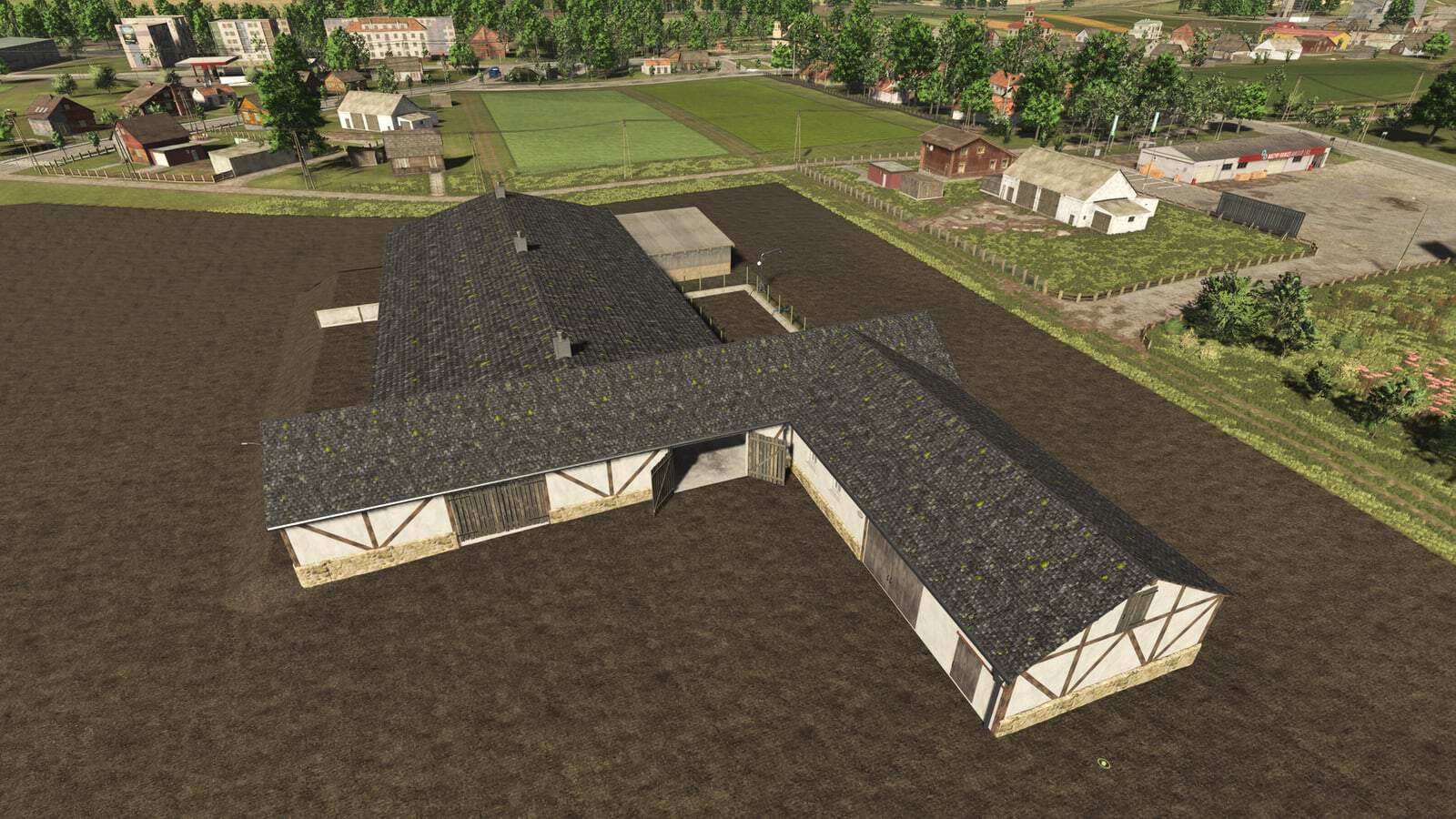 HB Old Farm Cow Barn V1.0