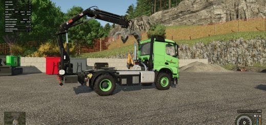 HIAB XS Detachable Rear-Mounted Crane V1.1.0.0