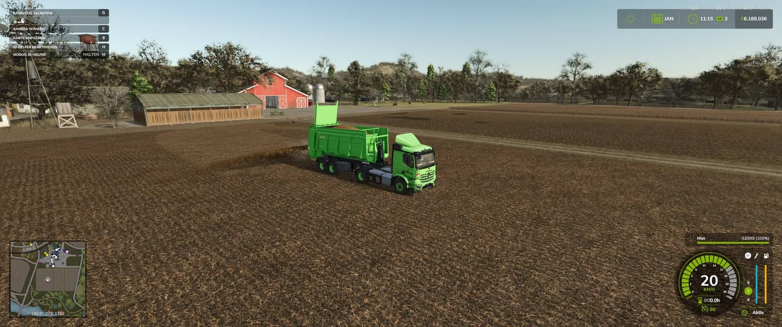 Hook-lift semi-trailer V1.0