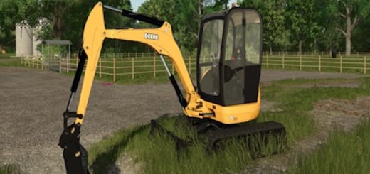 John Deere 35C ZTS Mini Excavator V1.0.0.21