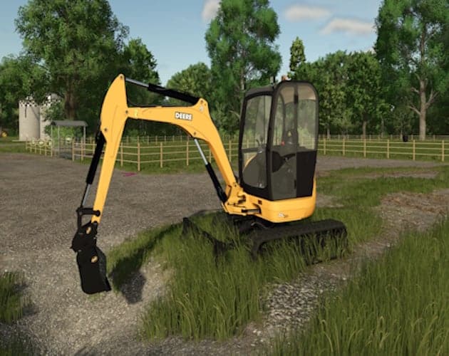 John Deere 35C ZTS Mini Excavator V1.0.0.21