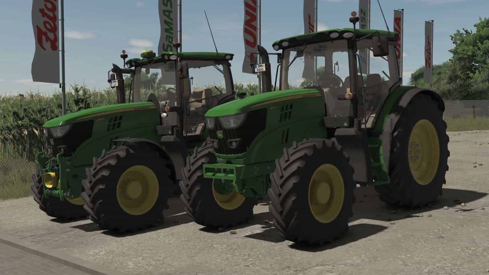 John Deere 6R Medium Frame Series 2011 v1.1
