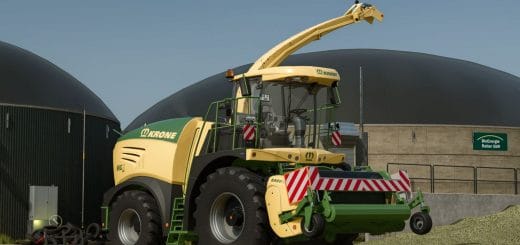 Krone Easy Flow 300S with warning panel V1.0.0.0