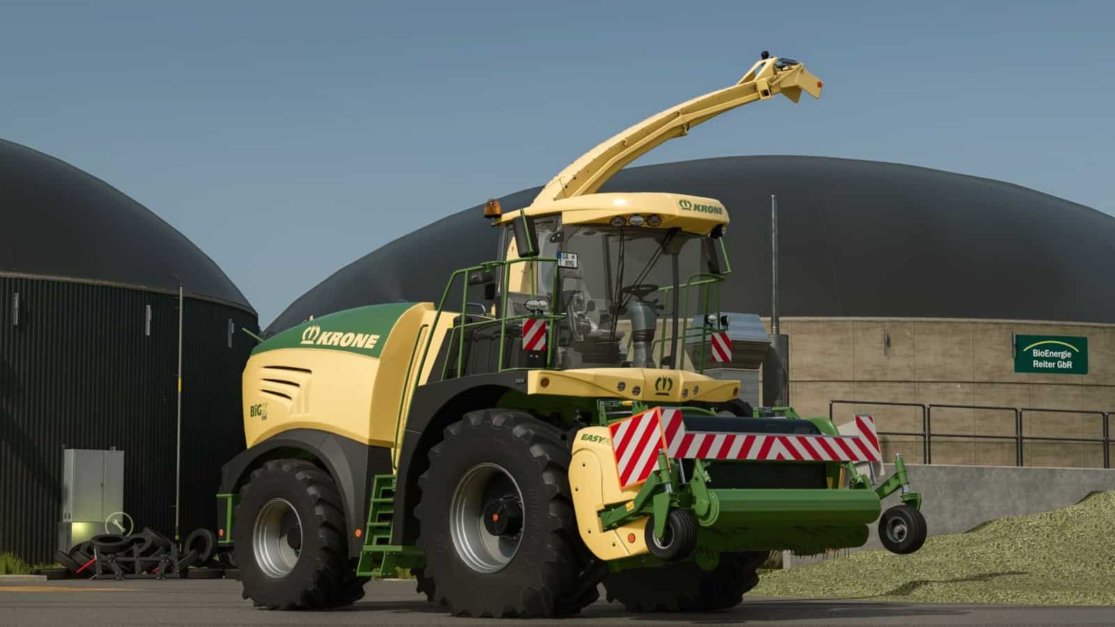 Krone Easy Flow 300S with warning panel V1.0.0.0