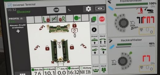 Krone EasyCut isoBUS Screen (Prefab) V1.0.0.1