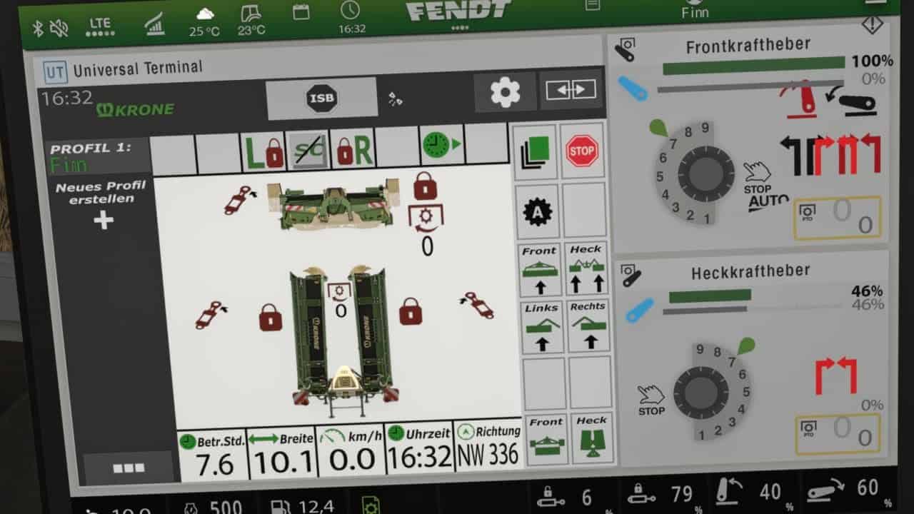 Krone EasyCut isoBUS Screen (Prefab) V1.0.0.1