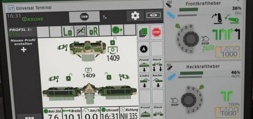 Krone EasyCut isoBUS Screen (Prefab) V1.0.0.2