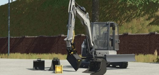 Kubota u-50 + pack godet becko V1.0