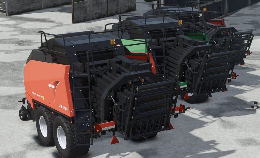 Kuhn/Deutz/Vicon Square Baler pack v1.0