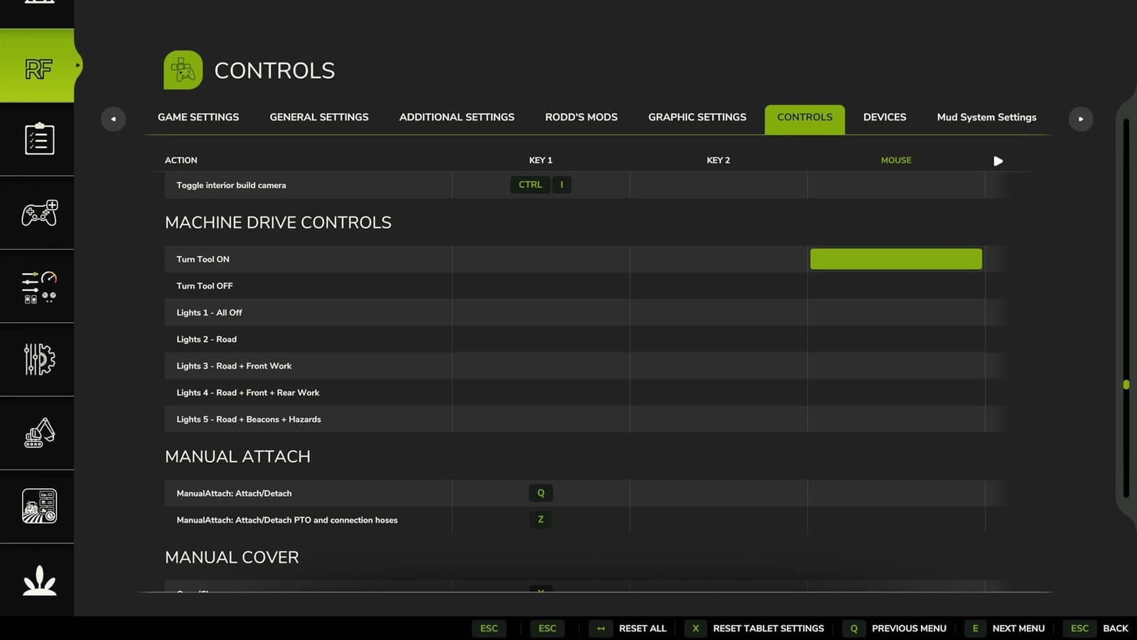 Machine Drive Controls V1.0.1.0