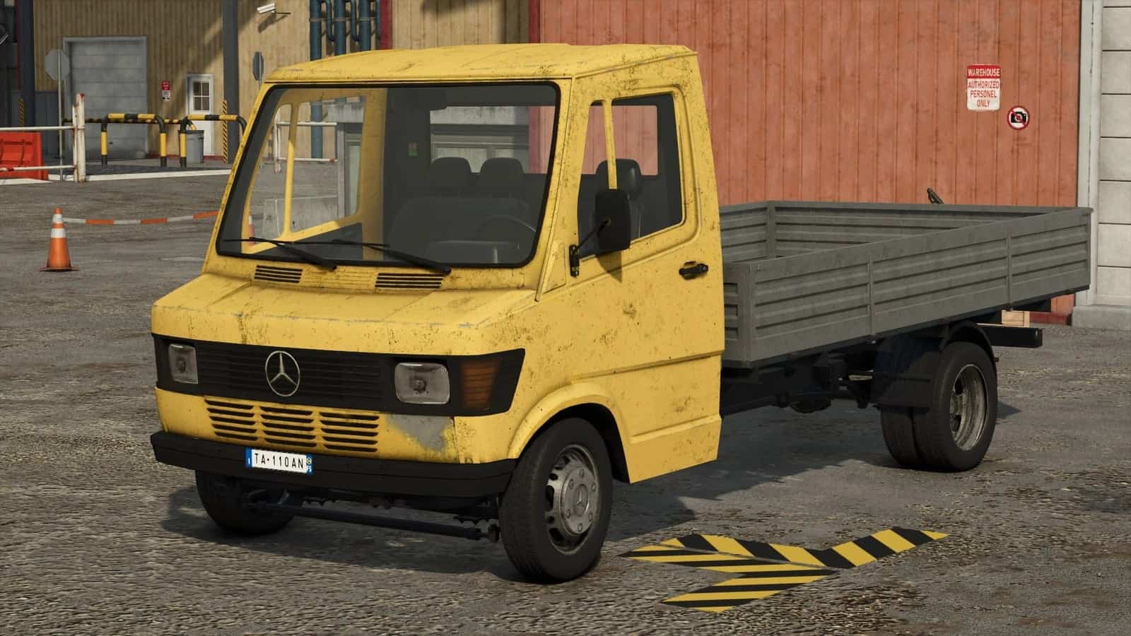 Mercedes Benz D310 Flatbed Truck v1.0