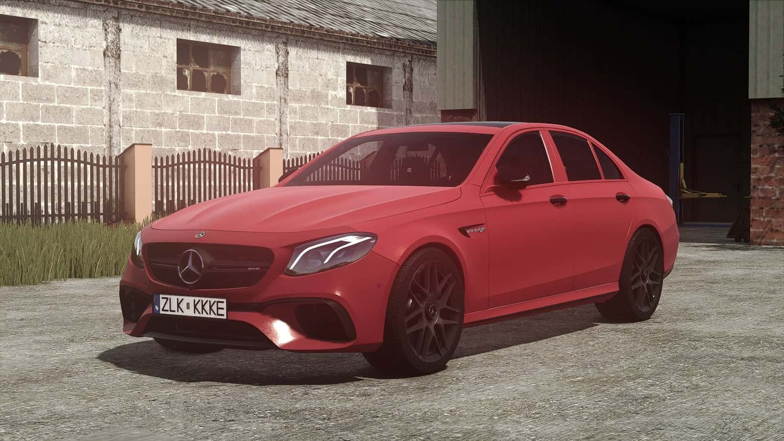 Mercedes-Benz E63S AMG 2018 V1.0.1.0