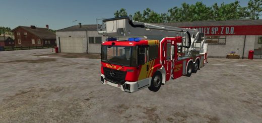 Mercedes-Benz Econic WISS TMB (Hannover Fire Department) V1.0.0.0