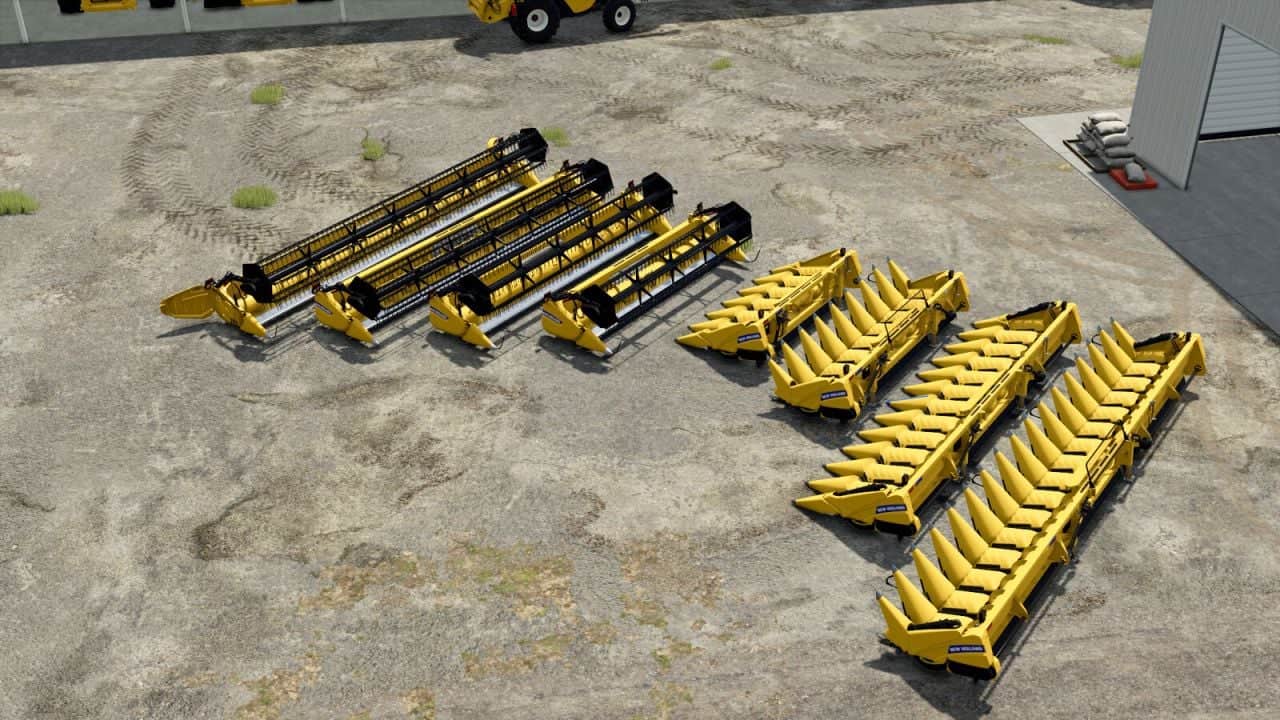 New Holland 740CF Flex Headers V1.0.0.1