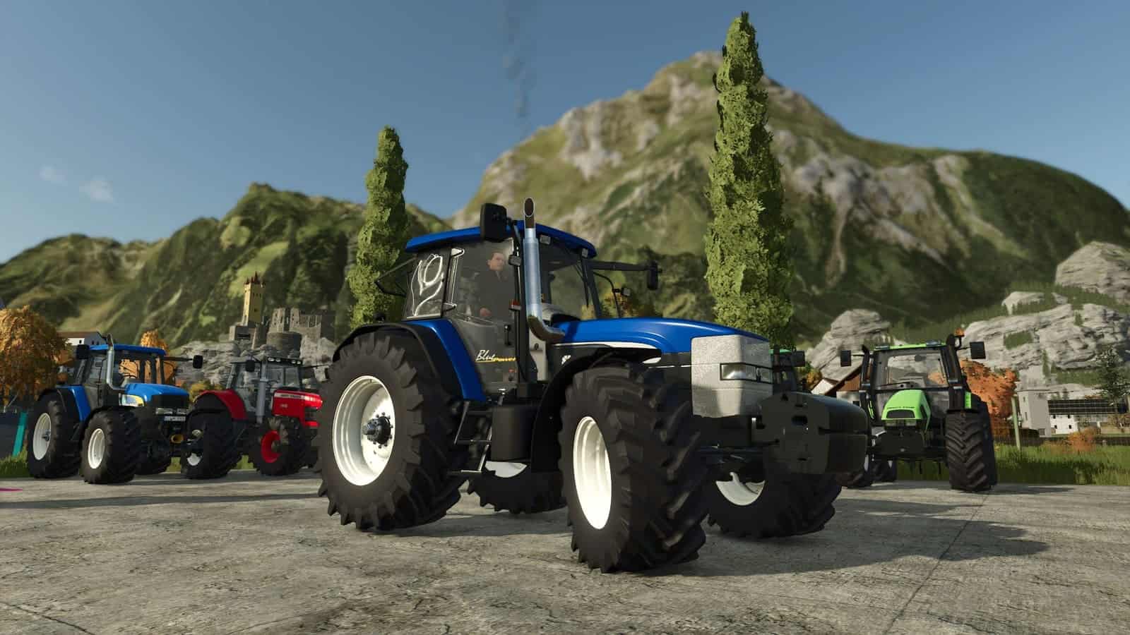 New Holland TM M FORD FIATAGRI Pack v1.0