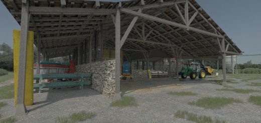 Old-Style Goat Barn