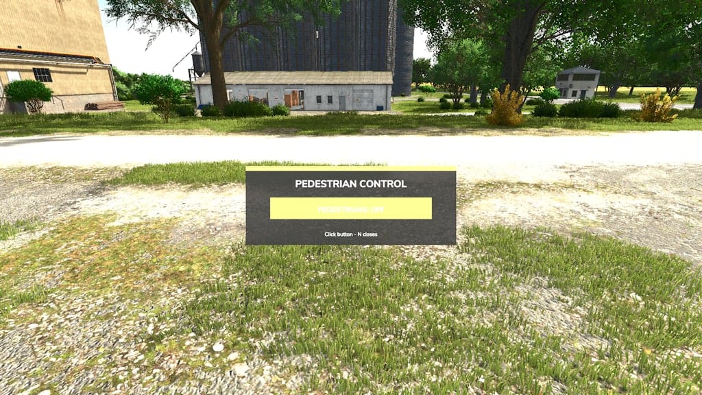 Pedestrian Control V1.0