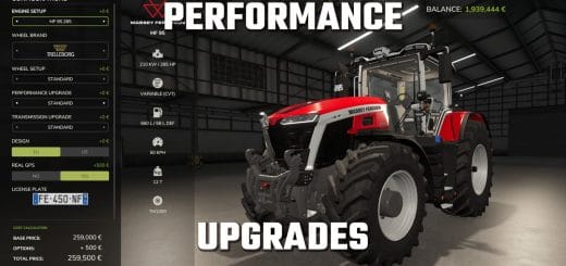 Performance Upgrades V1.0.0.3