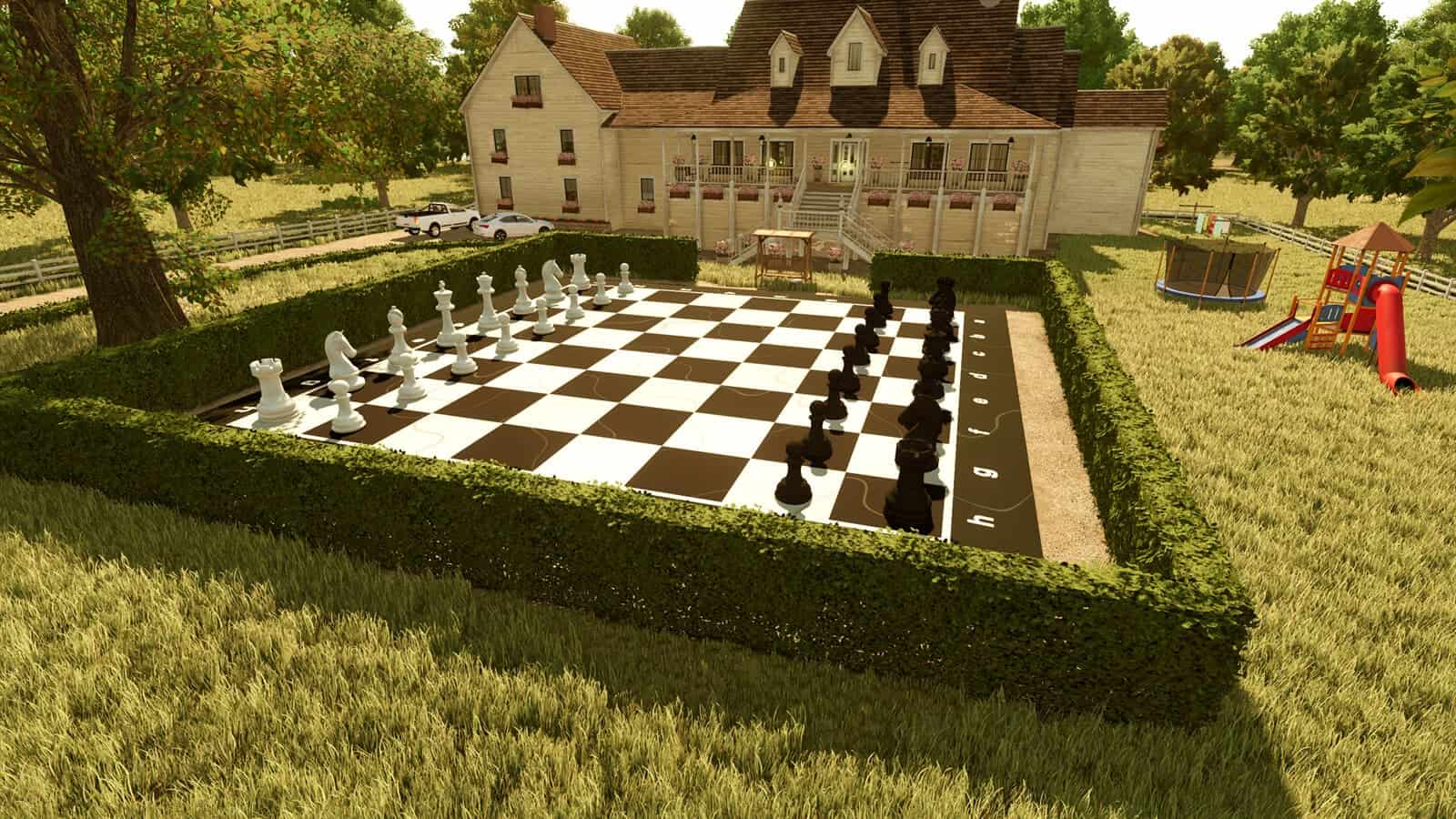 Playable Garden Chess Set V1.0.0.0