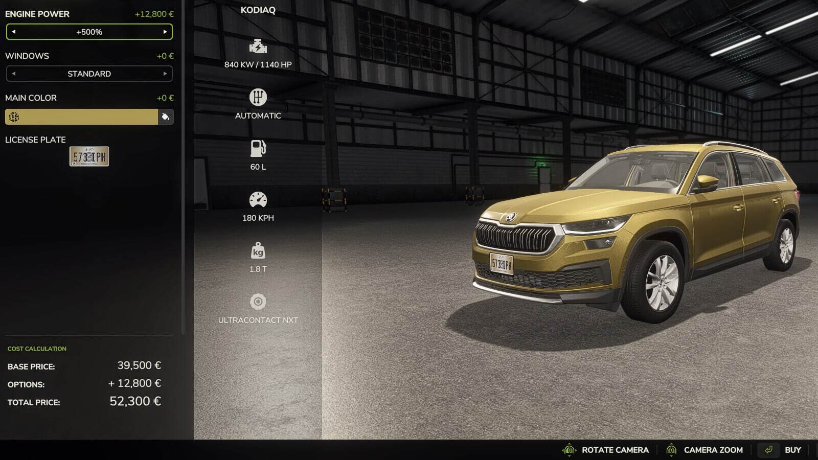 Powertrain Upgrade V1.0.0.0