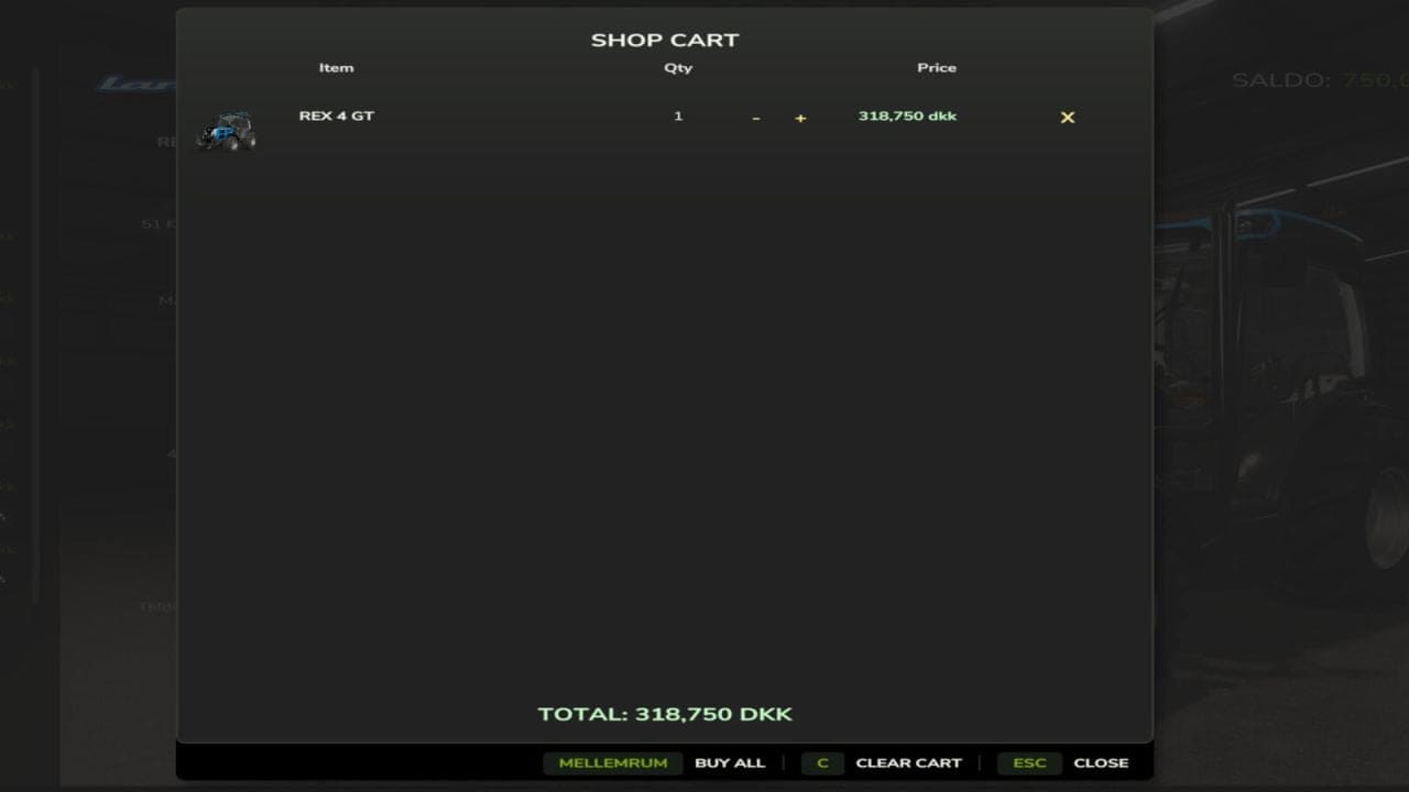 Shop Cart V1.0.0.0