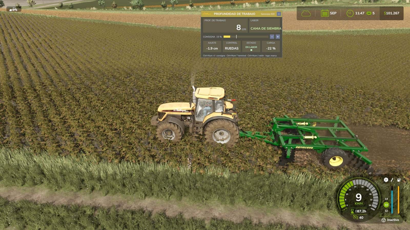 Variable Working Depth V1.0
