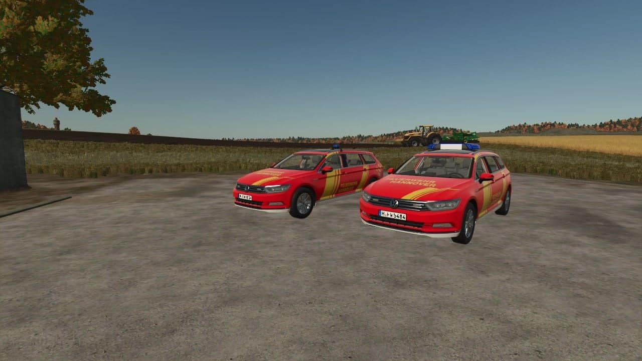 Volkswagen Passat B8 2015 Hannover Fire Department KDOW and NEF V1.0.0.0
