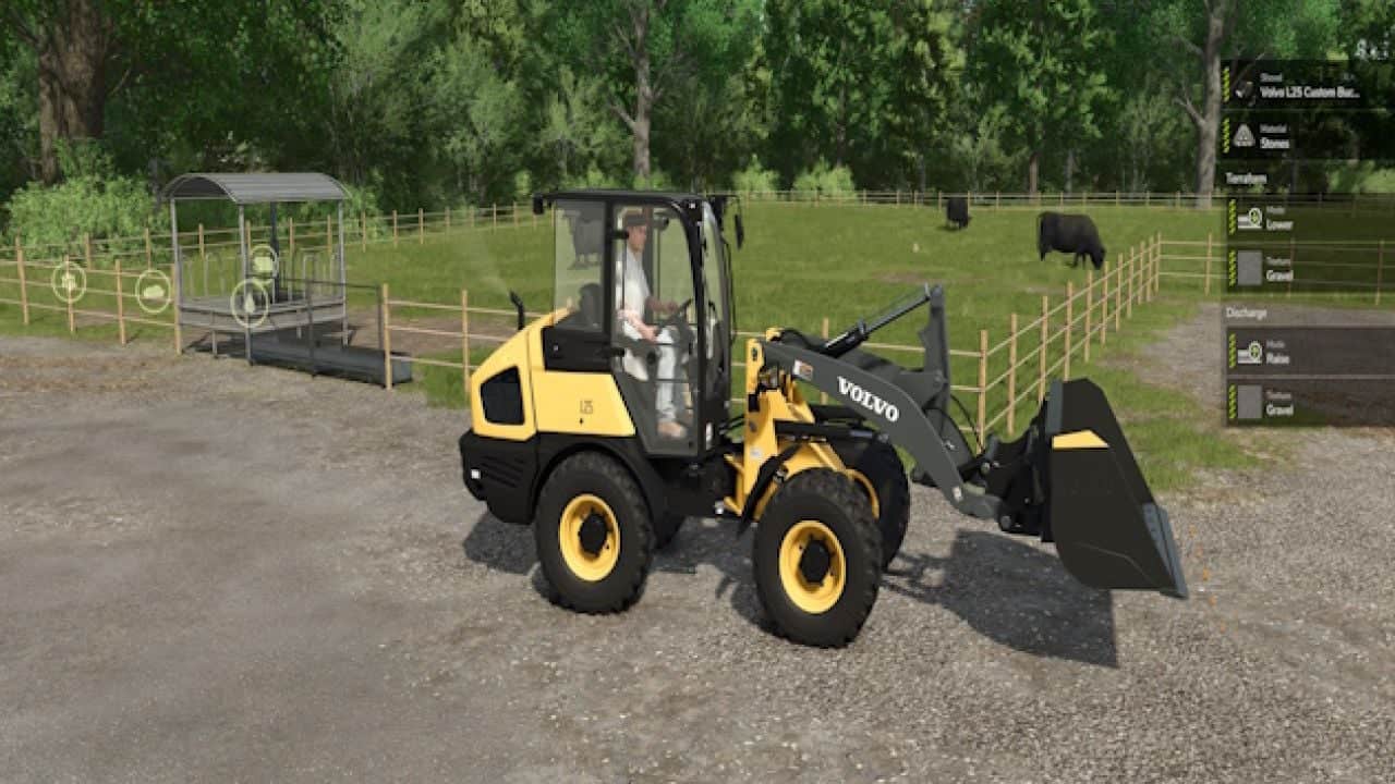 Volvo L25 + Custom Bucket & Forks V1.0.0.0