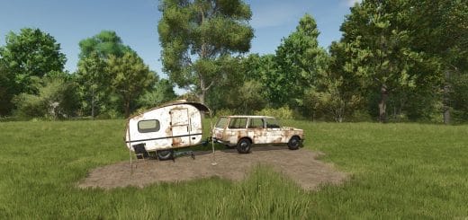Wartburg 353 Tourist with caravan V1.0.0.0