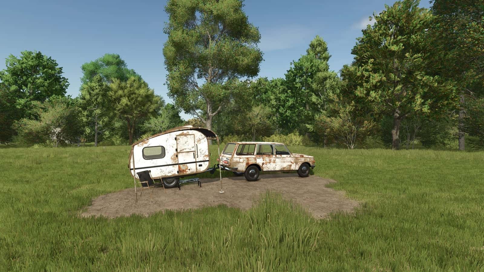 Wartburg 353 Tourist with caravan V1.0.0.0