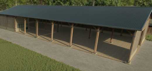 Wooden hangar with workshop V1.0.0.0